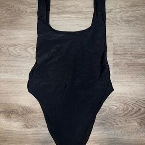 Aerie Black One-Piece Swimsuit